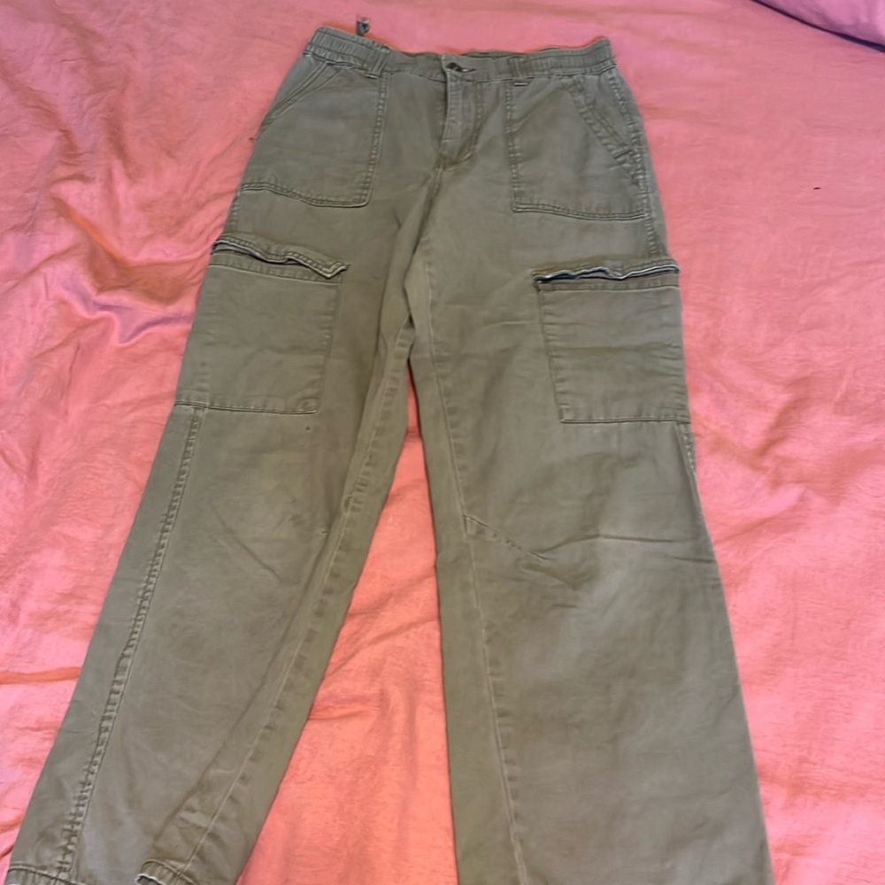 Green Cargo pants